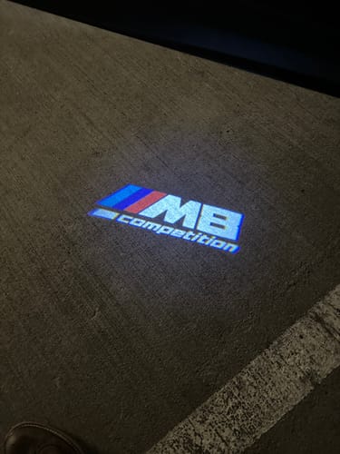 Customer photo review of BMW F SERIES DOOR LIGHTS