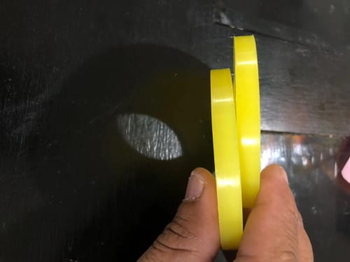 Customer photo review of Universal Silencing Pad Bushing Dampers Front Strut Suspension