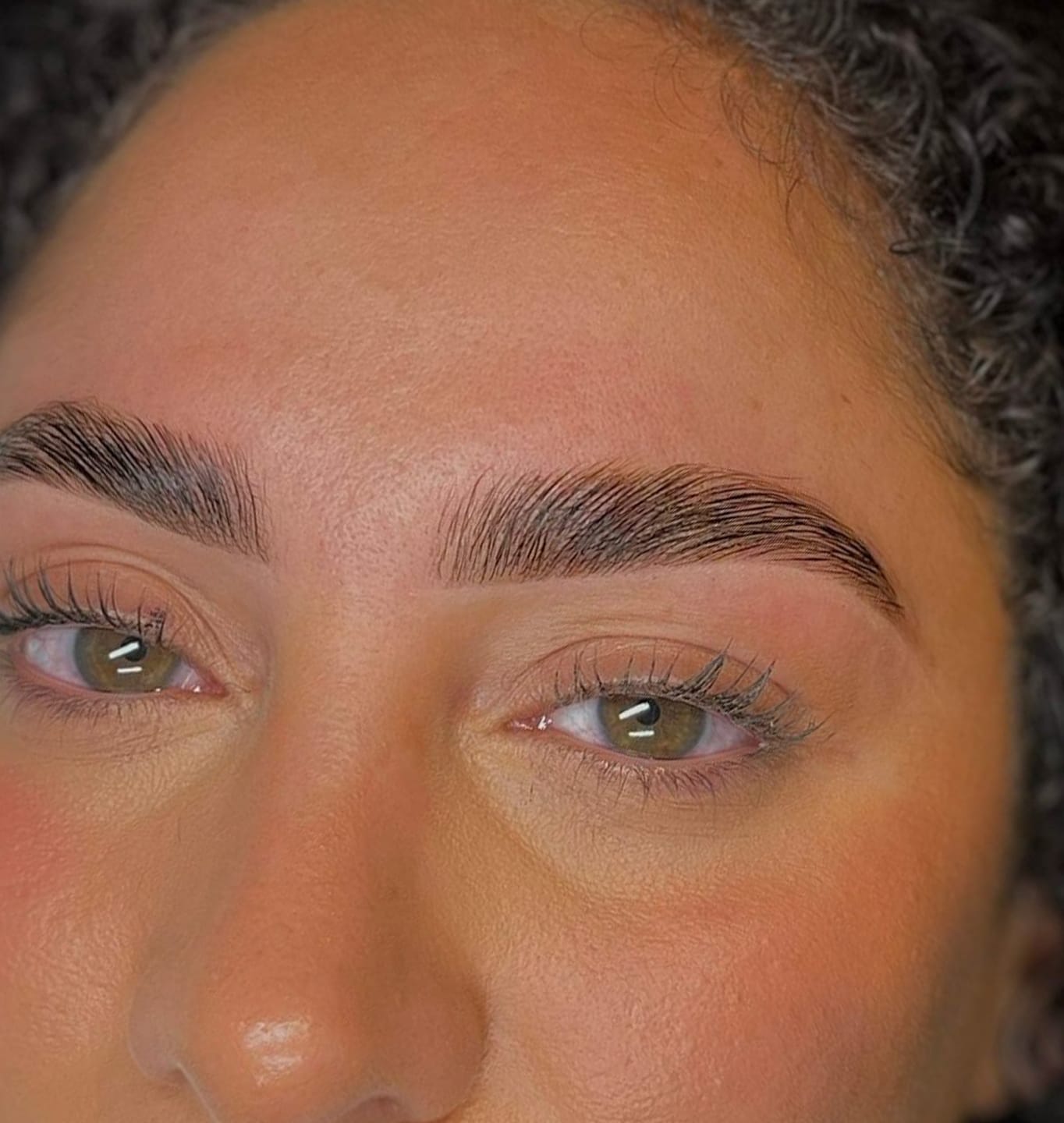 Customer photo review of DIY Brow Lifting Kit