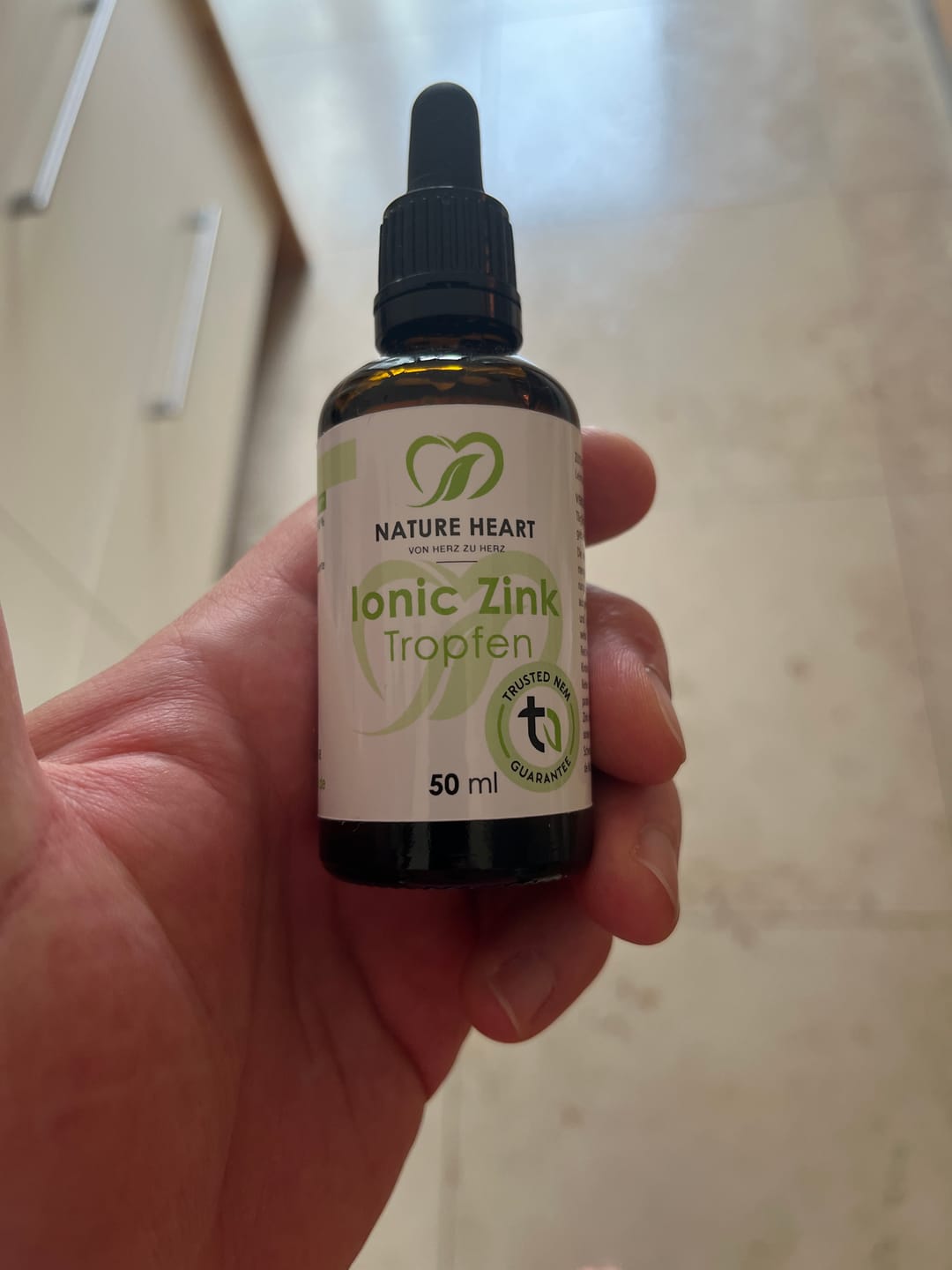 Customer photo review of Ionic Zink Tropfen