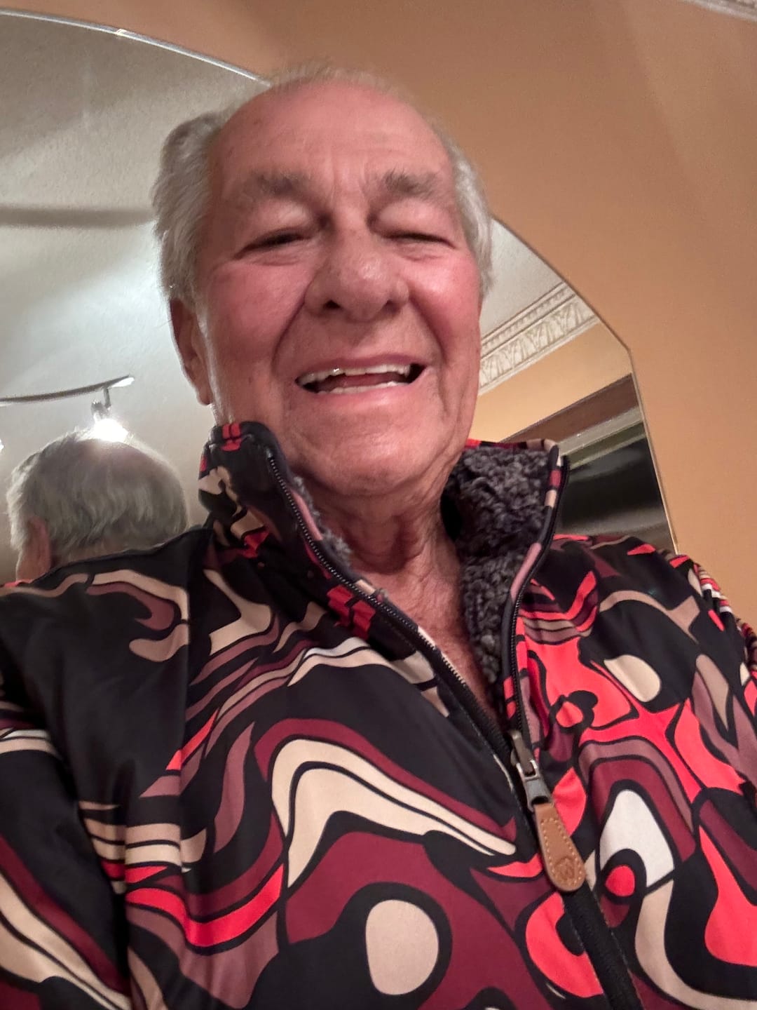 Customer photo review of Reversible Sherpa Full Zip