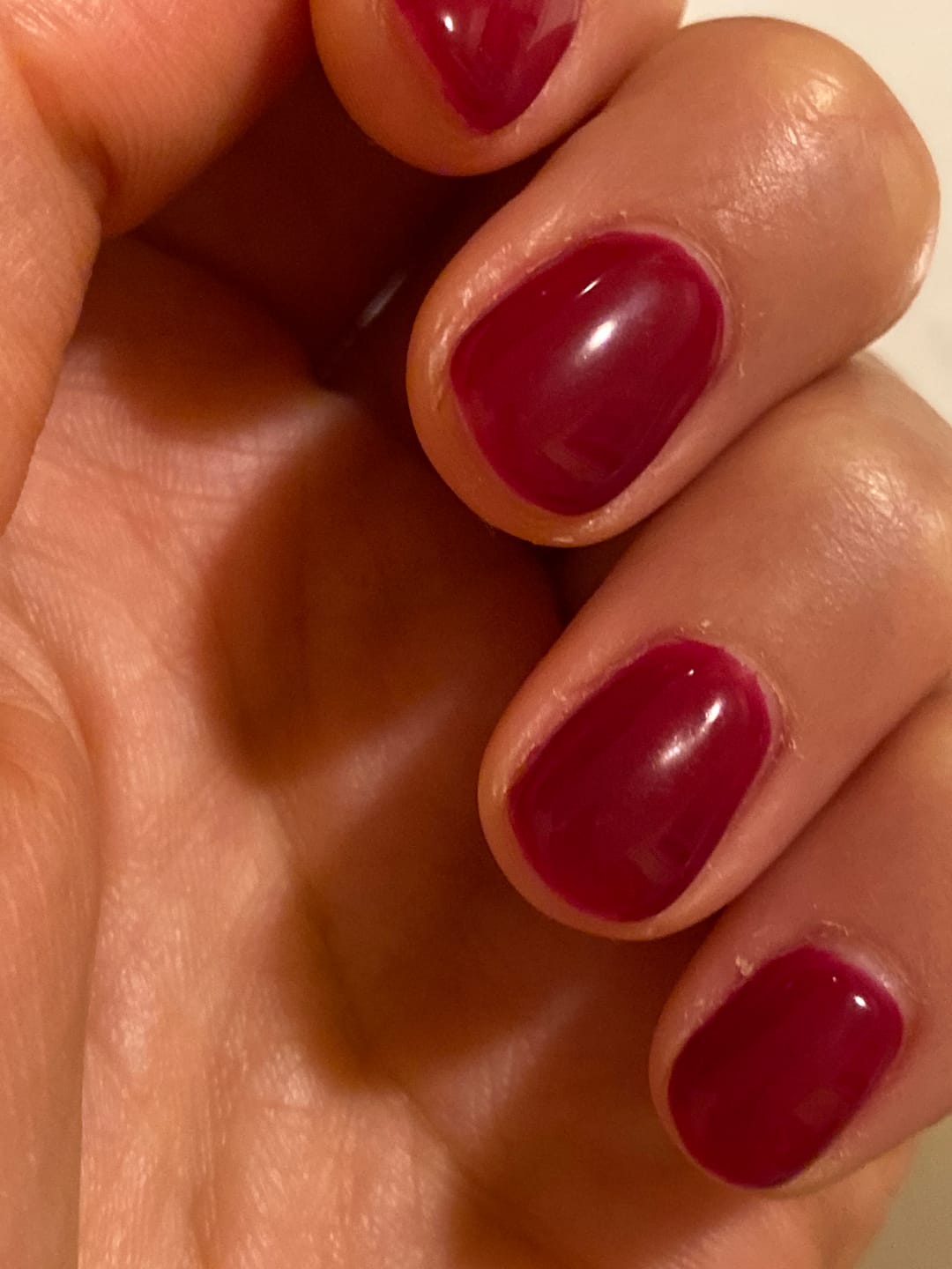 Customer photo review of Smalto Semipermanente LCI -  Rosso Chanel Dark