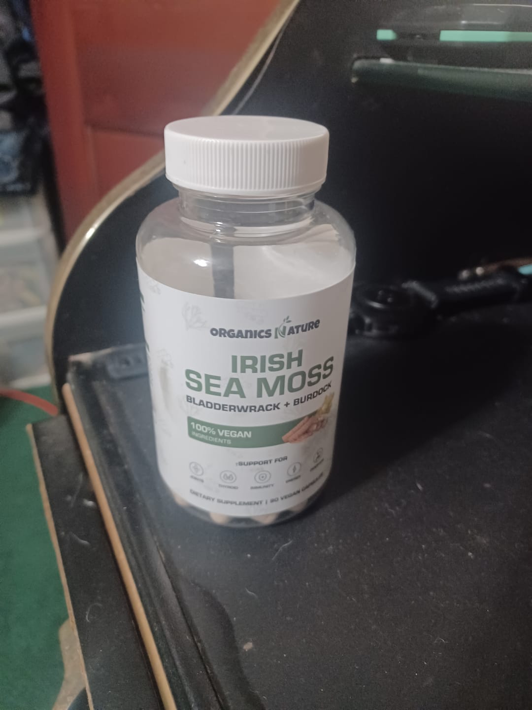 Customer photo review of Organic Irish Sea Moss With Bladderwrack and Burdock Root - 45 Servings