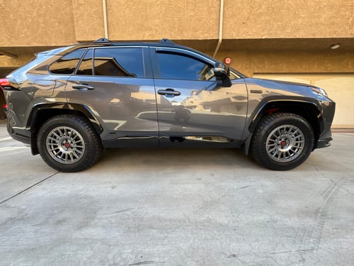 Customer photo review of CUSTOM 1 PIECE FORGED WHEELS: RV-MT117