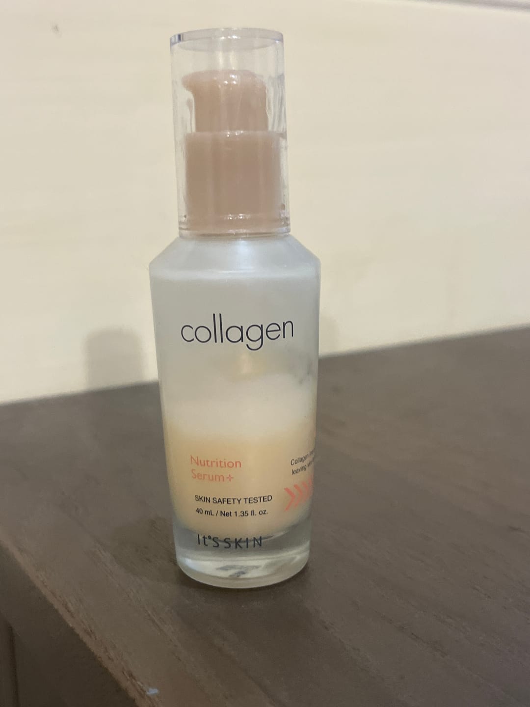 Customer photo review of Nostiprinošs sejas serums It's Skin Collagen Nutrition Serum