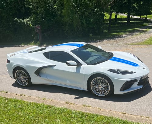 Customer photo review of CUSTOM 2-PIECE FORGED CORVETTE WHEELS: RV-T081
