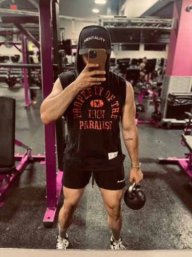 Customer photo review of WORDMARK HAT + FREE PRE-WORKOUT SAMPLE