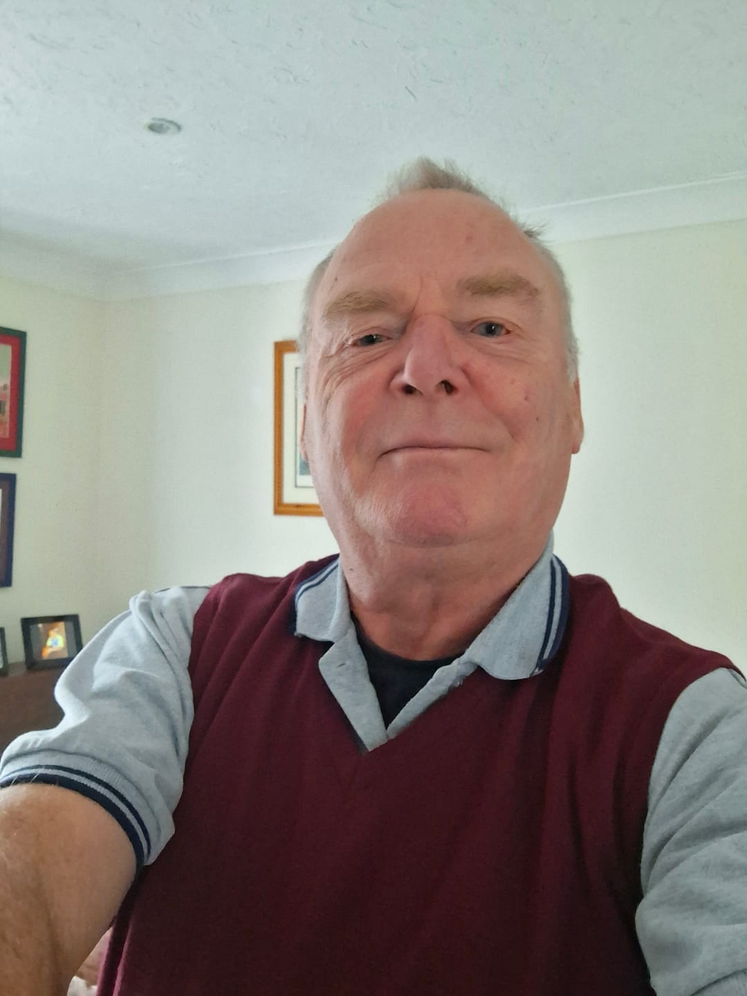 Customer photo review of Tank in Burgundy