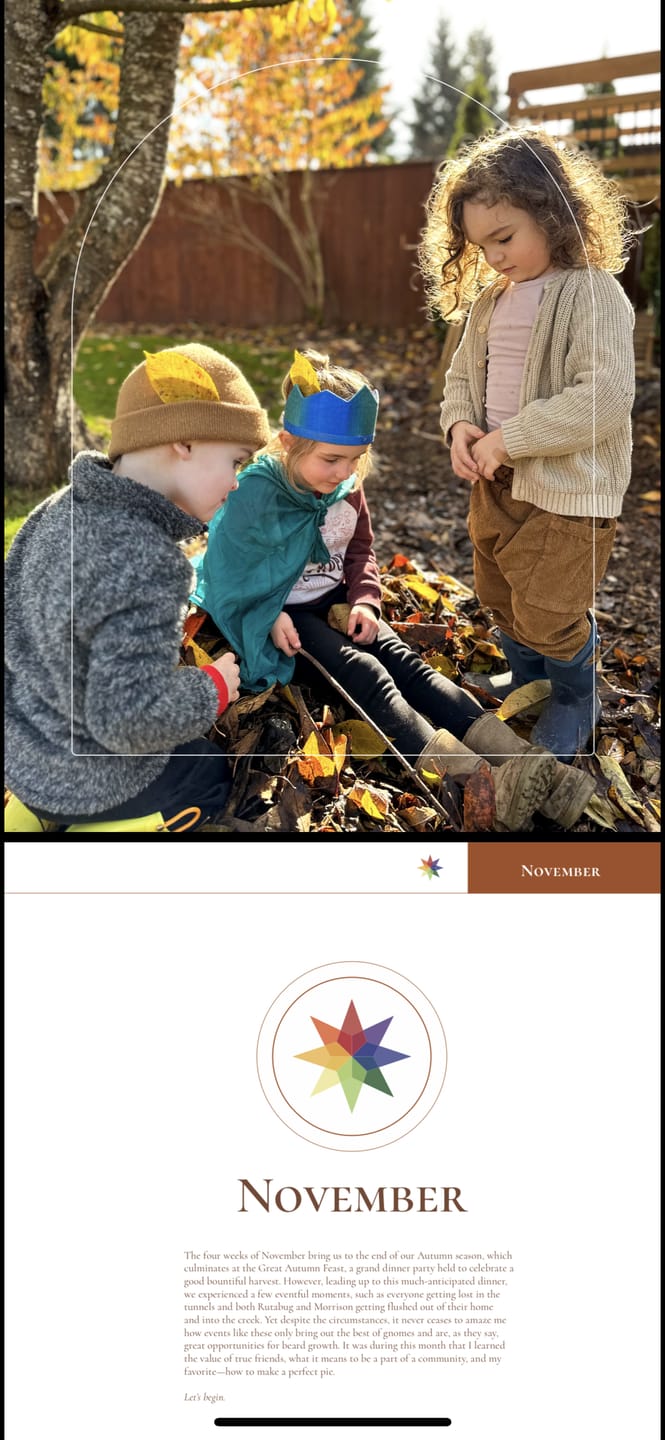 Customer photo review of Autumn Curriculum