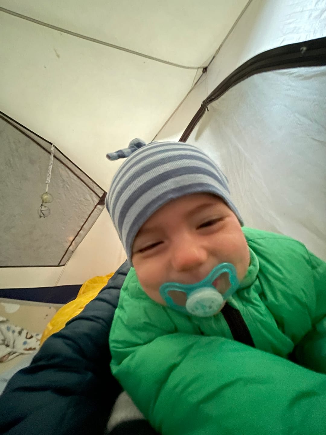 Customer photo review of Little Mo Baby Sleeping Bag (6-18 months)