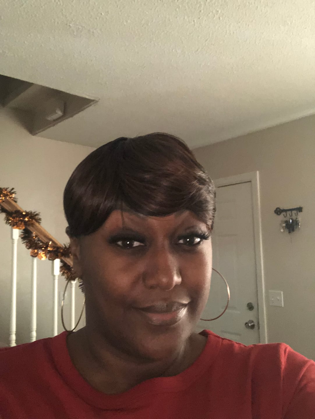 Customer photo review of Outre Wigpop Synthetic Wig NOLA