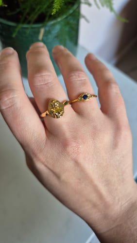 Customer photo review of Evil Eye Ring
