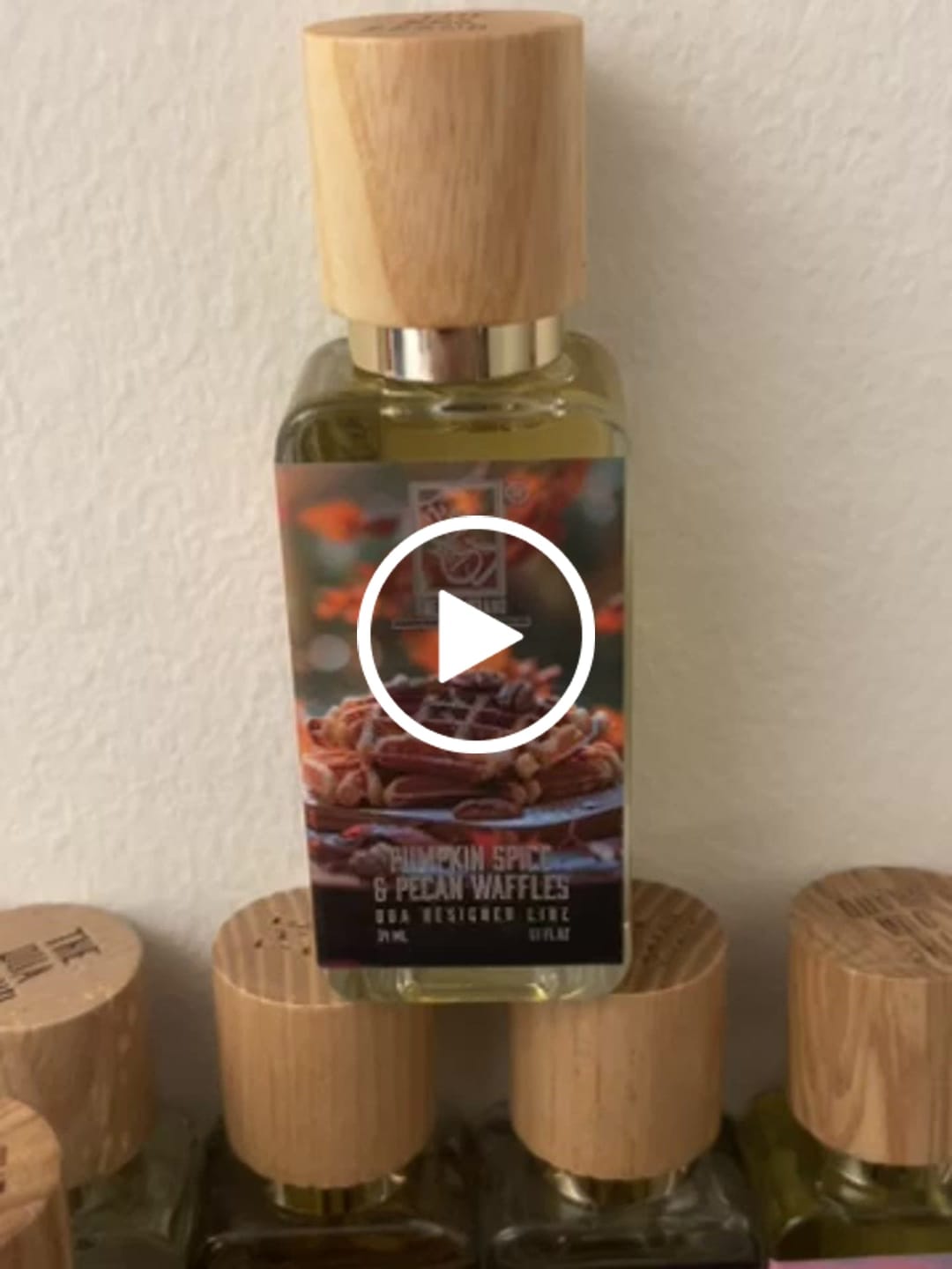Customer video review of Pumpkin Spice & Pecan Waffles