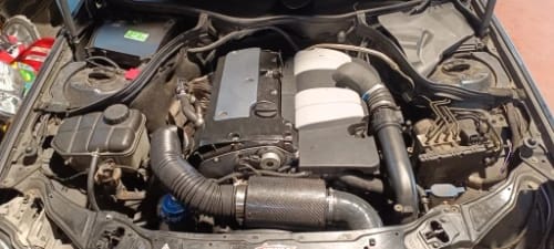 Customer photo review of Carbon Fiber Air intake Induction Kit