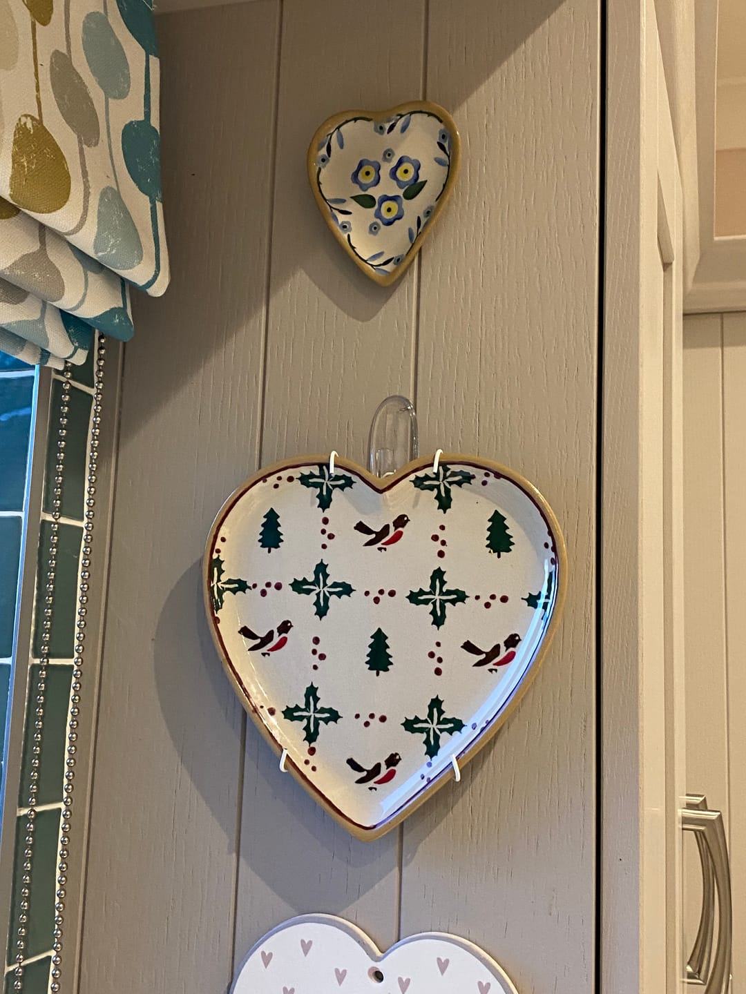Customer photo review of Tiny Heart Plate Forget Me Not