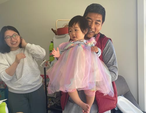 Customer photo review of Rainbow Fairy Dress