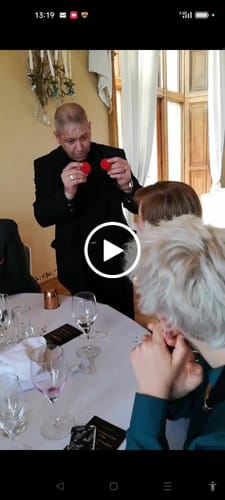Customer video review of 2 inch - 4 x Regular Sponge Balls - Red