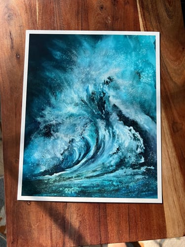 Customer photo review of 8x10 Giclee Fine Art Prints