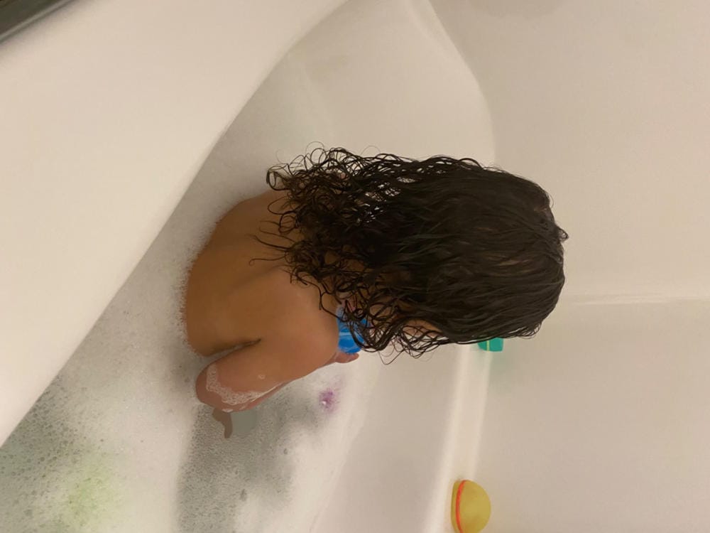 Customer photo review of Nourishing Detangler