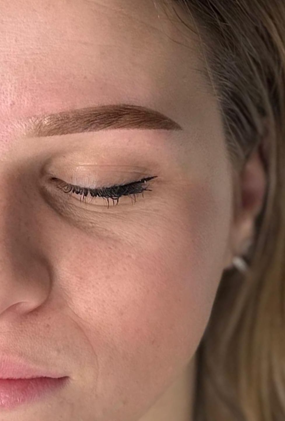 Customer photo review of DIY Henna Brow Kit