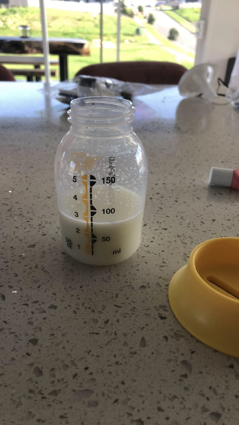 Customer photo review of *NEW* Lactation Oat Milk Rich Chocolate