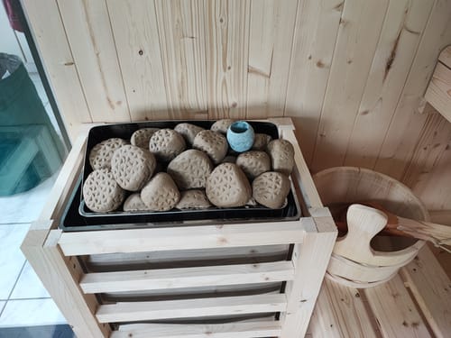 Customer photo review of Sauna Aromaschale + Mentholkristalle