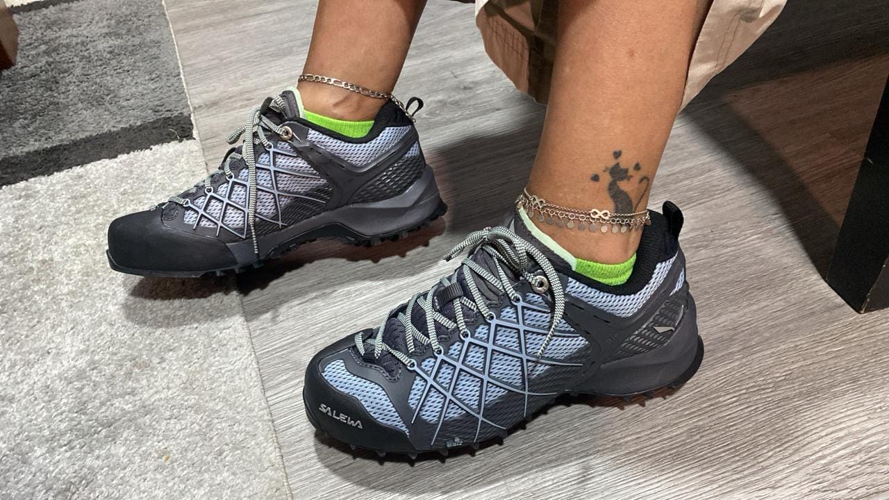 Customer photo review of Zapatilla de Aproximación Mujer Wildfire
