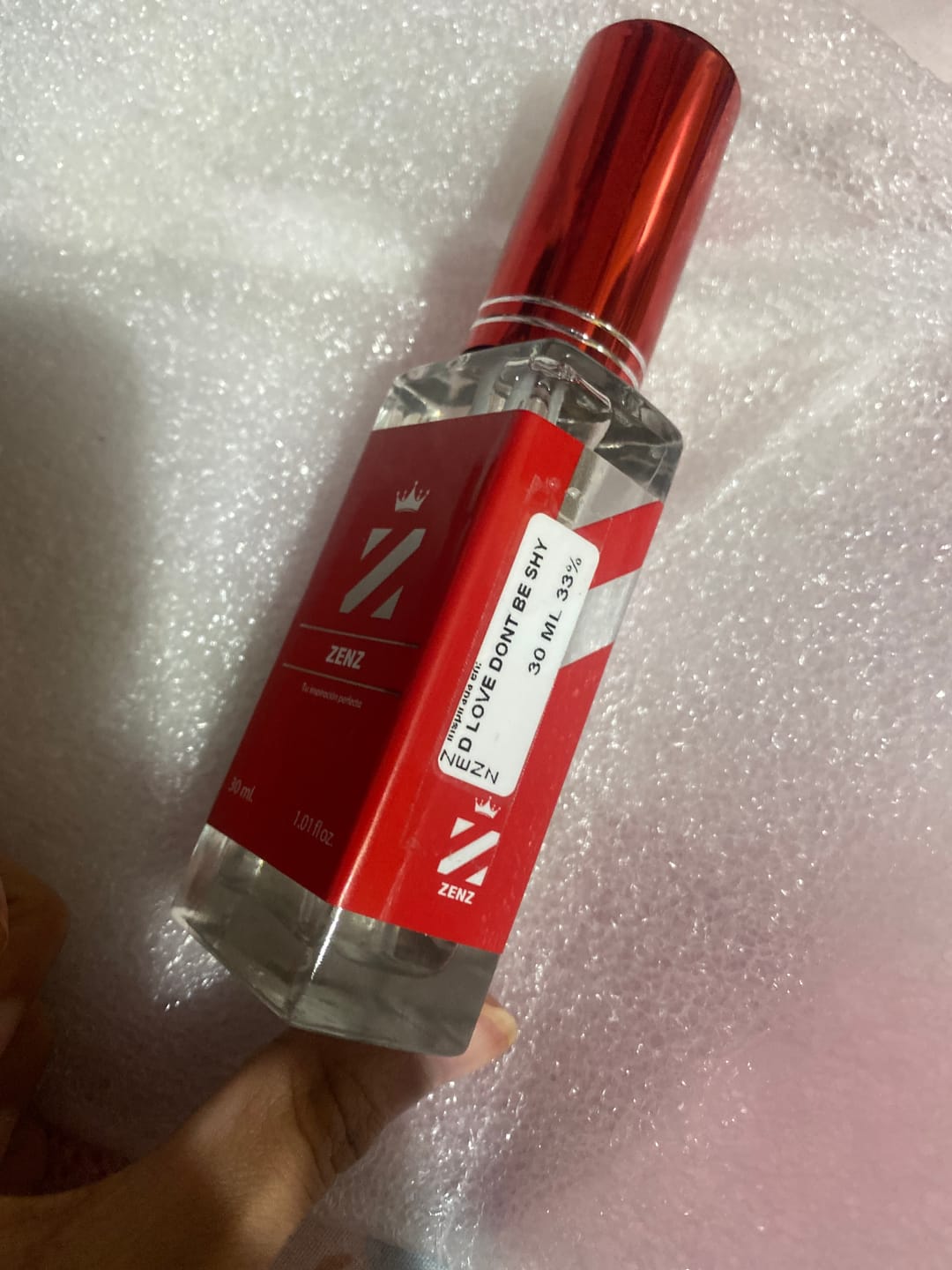 Customer photo review of Perfume Tendencia D LOVE DONT BE SHY zenz