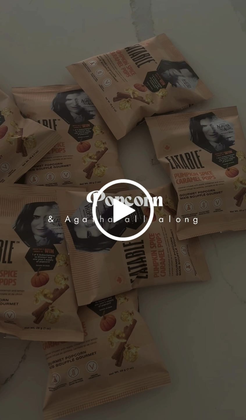 Customer video review of Pumpkin Spice Caramel Popcorn - Limited Edition inspired by Marvel Television's "Agatha All Along"