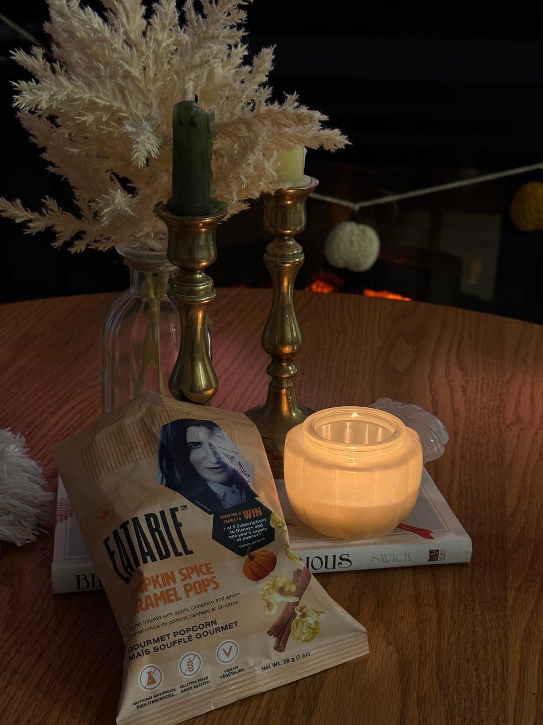 Customer photo review of Pumpkin Spice Caramel Popcorn - Limited Edition inspired by Marvel Television's "Agatha All Along"
