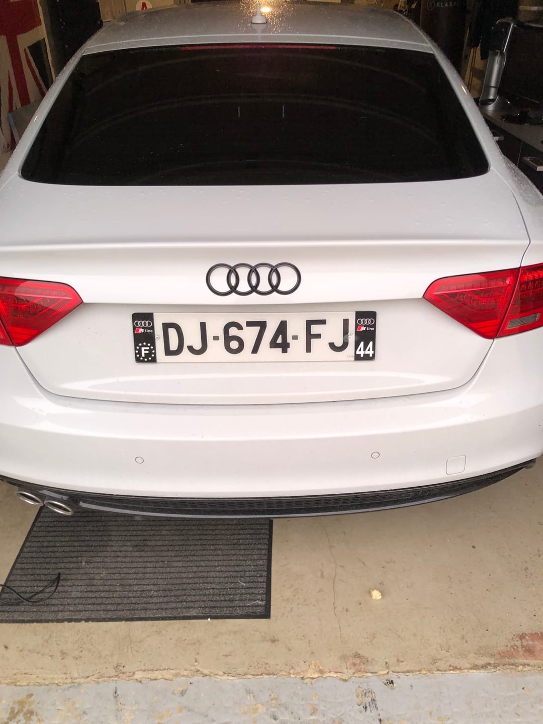 Customer photo review of Logo / Badge Audi Noir Avant / Arrière