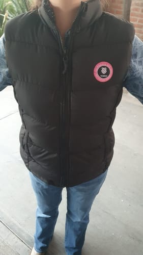 Customer photo review of Chaleco Women Doble Vista