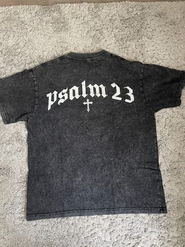 Customer photo review of Psalm 23 T-Shirt