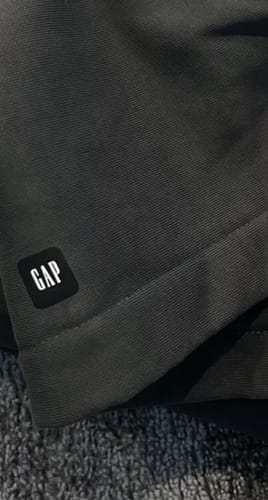 Customer photo review of Logo Shrunken Hoodie - Yeezy Gap Engineered By Balenciaga - 2 Colors Available