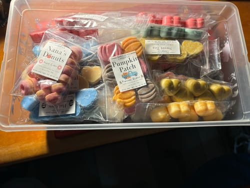 Customer photo review of Wax Melt Tart Scent Bags (Listing A-I)