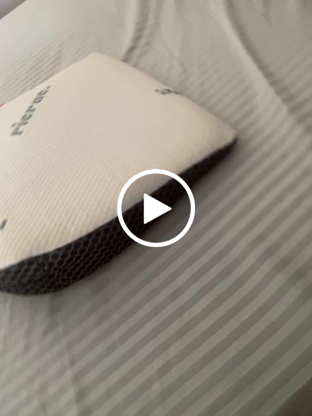 Customer video review of Lower Back and Pregnancy Memory Foam Pillow -  Reban