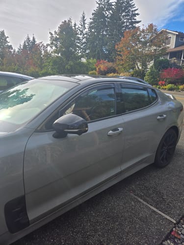 Customer photo review of For 2018-Up Stinger | In-Channel Window Visor Rain Wind Guard Deflectors