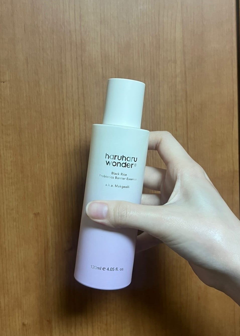 Customer photo review of BLACK RICE probiotics barrier essence 120ml