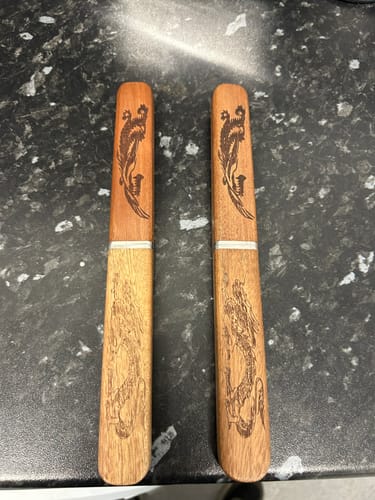 Customer photo review of World's First Dual Blade Chef Knife