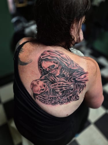 Customer photo review of TattooNumbx Numbing Cream