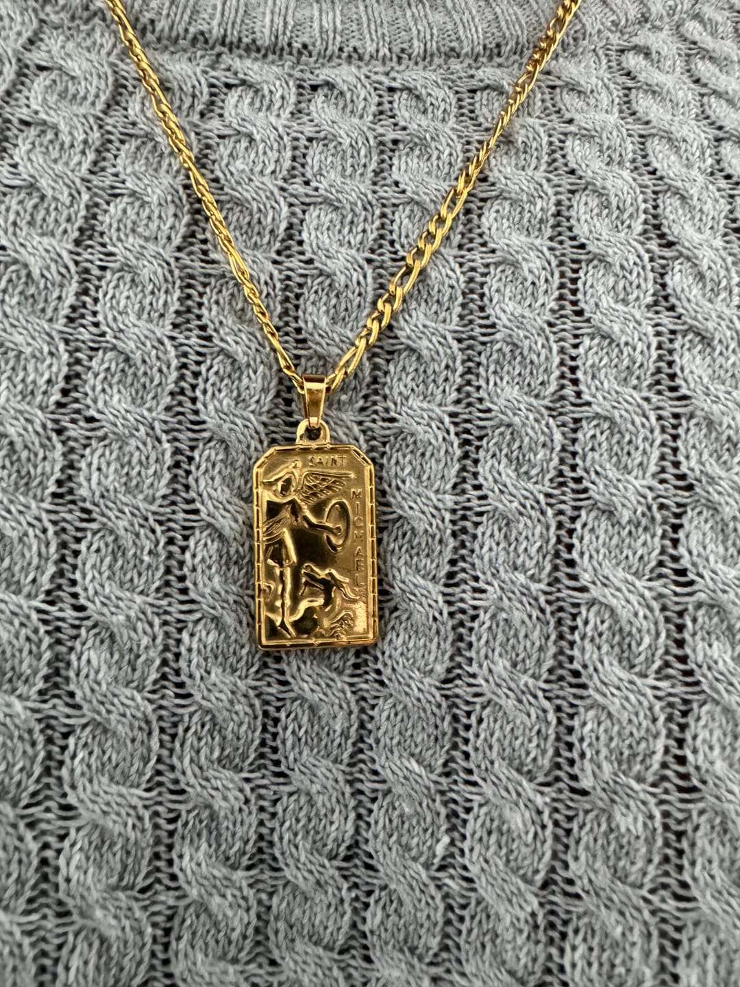 Customer photo review of St. Michael (Gold)