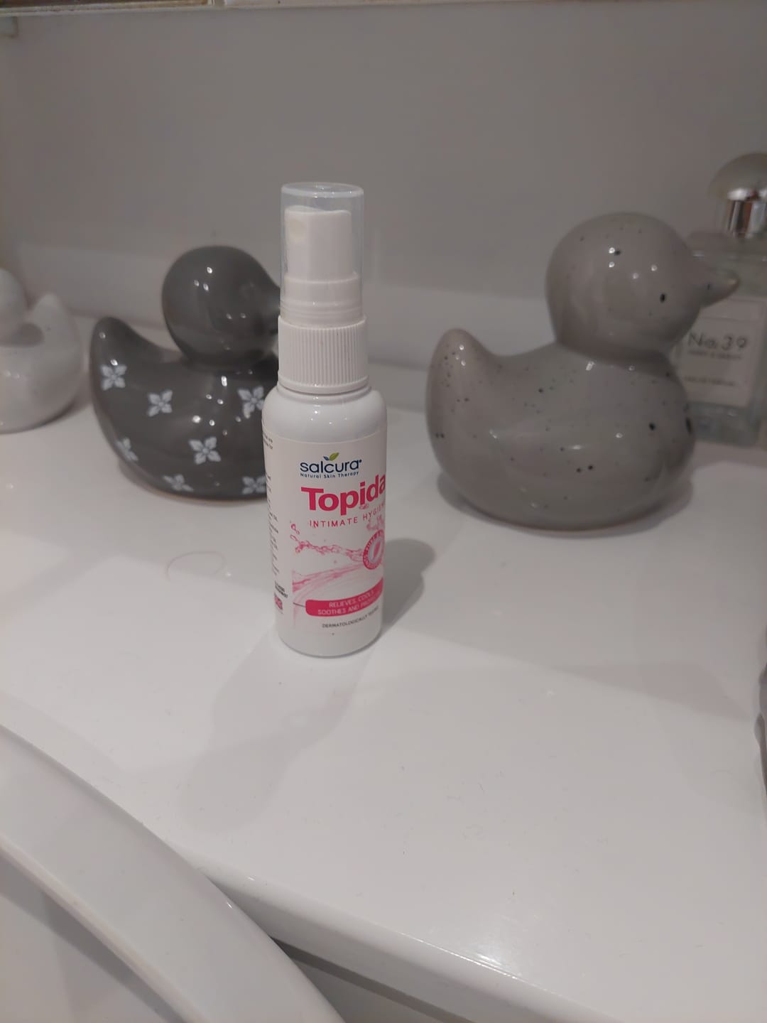 Customer photo review of Topida Intimate Hygiene Spray