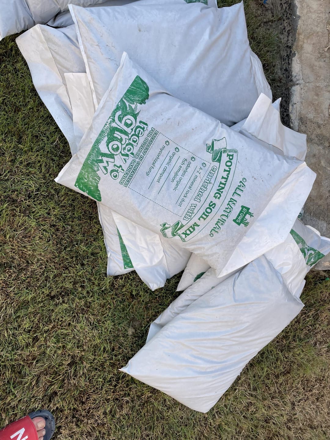 Customer photo review of Potting Soil Mix