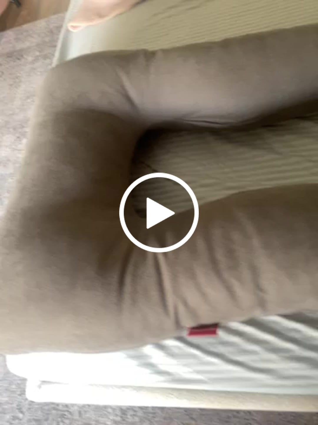 Customer video review of Long Pregnancy Pillow