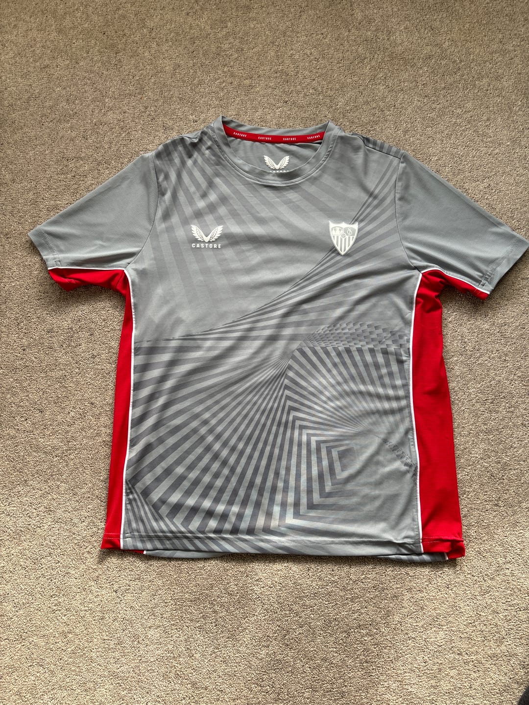 Customer photo review of Kid's Football Shirt Mystery Box