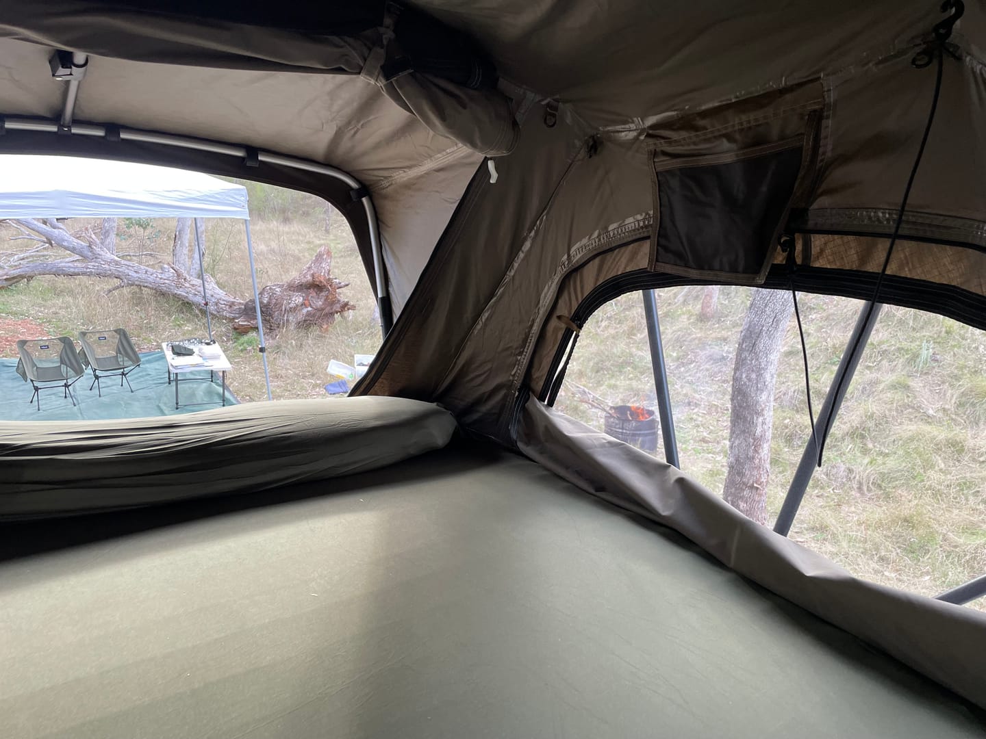 Customer photo review of Insulated Double Sleeping Mat (R4)