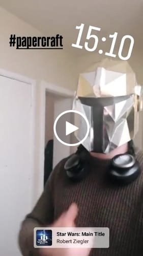Customer video review of Patrons Casque Mandalorian