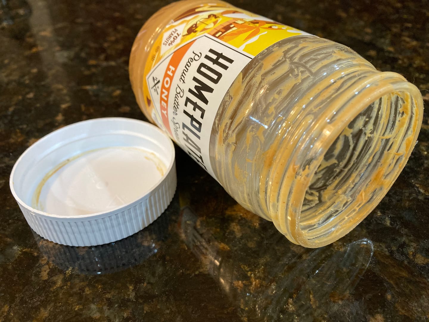 Customer photo review of Honey Peanut Butter (3 pack)