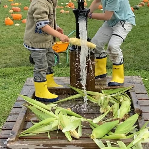 Customer photo review of Classic Yellow Rain Boot