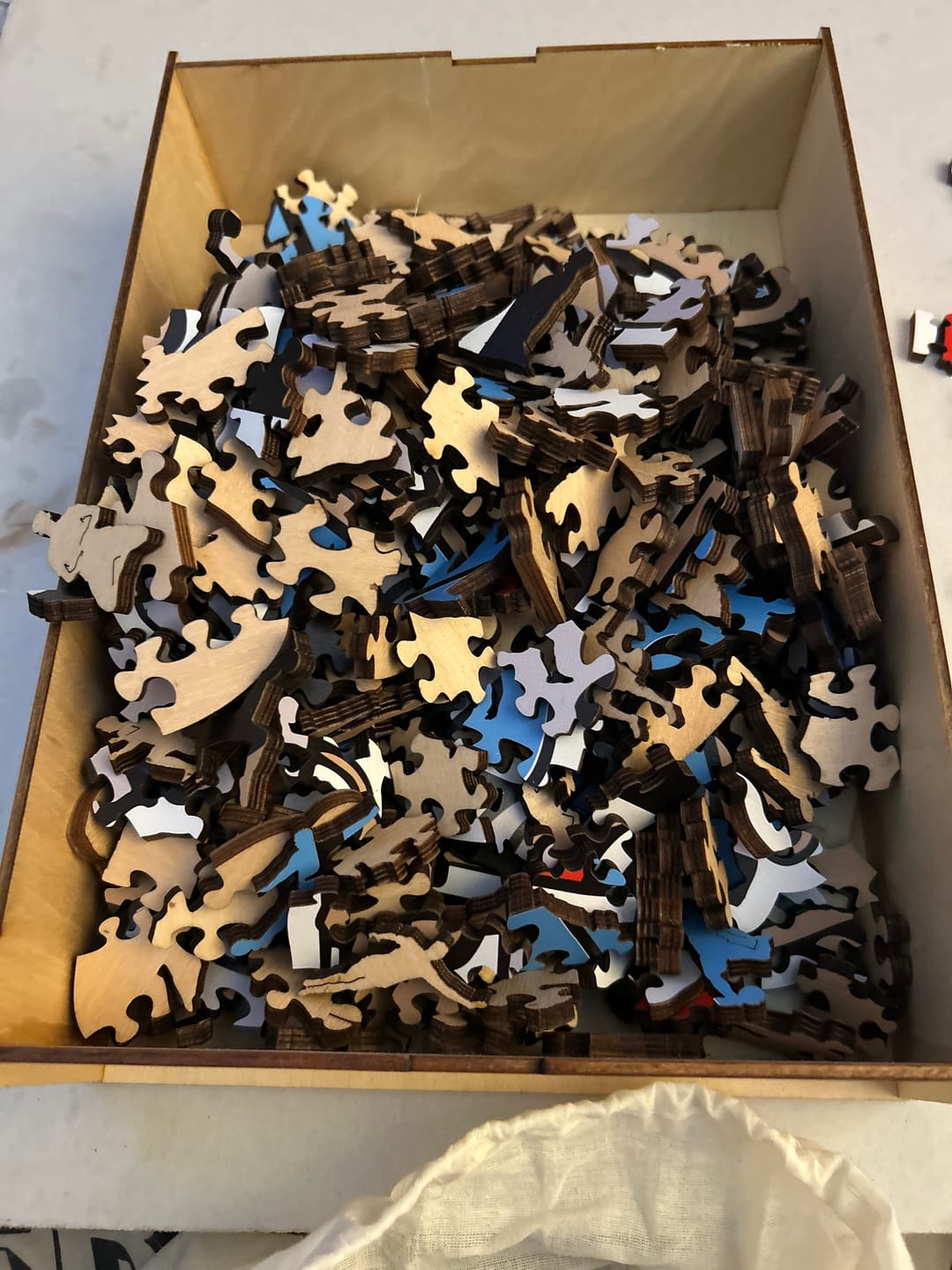 Customer photo review of Newcastle United FC® Crest - Wooden Puzzle